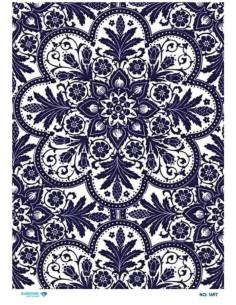 1697 Diamond Pirinç Dekopaj Kağıdı 30x42cm