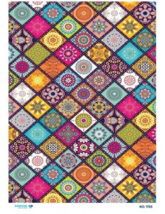 1703 Diamond Pirinç Dekopaj Kağıdı 30x42cm