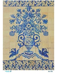 1704 Diamond Pirinç Dekopaj Kağıdı 30x42cm