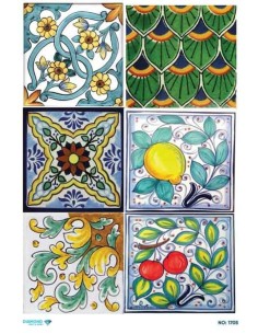 1705 Diamond Pirinç Dekopaj Kağıdı 30x42cm