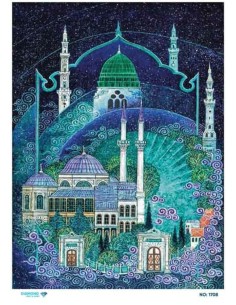 1708 Diamond Pirinç Dekopaj Kağıdı 30x42cm