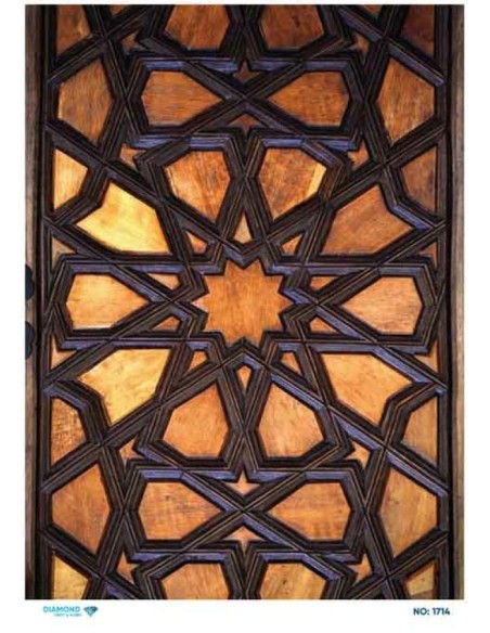 1714 Diamond Pirinç Dekopaj Kağıdı 30x42cm