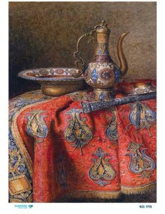 1715 Diamond Pirinç Dekopaj Kağıdı 30x42cm