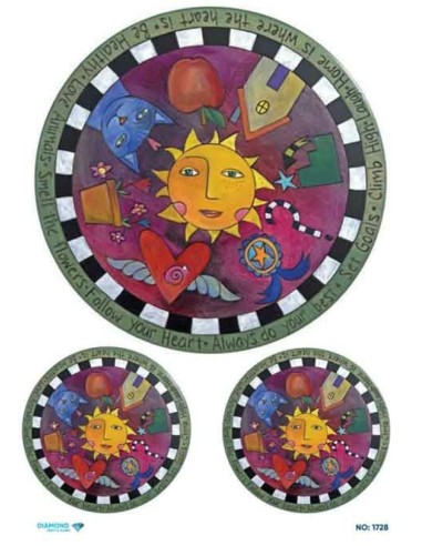 1728 Diamond Pirinç Dekopaj Kağıdı 30x42cm