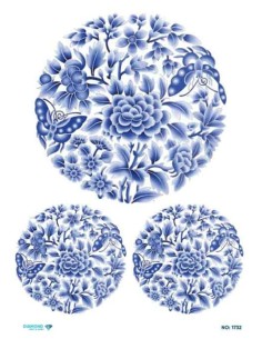 1732 Diamond Pirinç Dekopaj Kağıdı 30x42cm