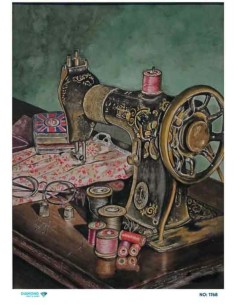 1768 Diamond Pirinç Dekopaj Kağıdı 30x42cm