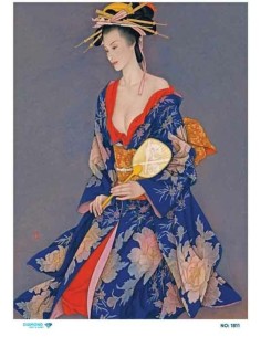 1811 Diamond Pirinç Dekopaj Kağıdı 30x42cm