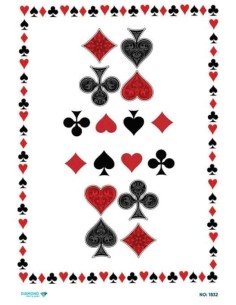 1832 Diamond Pirinç Dekopaj Kağıdı 30x42cm