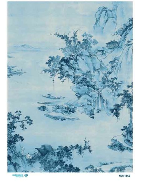1842 Diamond Pirinç Dekopaj Kağıdı 30x42cm