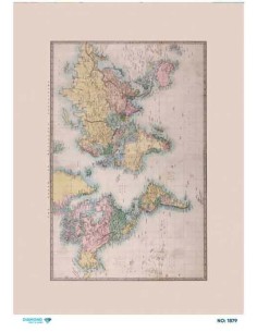 1879 Diamond Pirinç Dekopaj Kağıdı 30x42cm