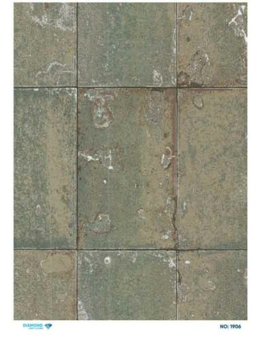 1906 Diamond Pirinç Dekopaj Kağıdı 30x42cm