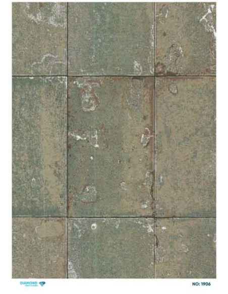 1906 Diamond Pirinç Dekopaj Kağıdı 30x42cm