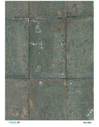 1907 Diamond Pirinç Dekopaj Kağıdı 30x42cm