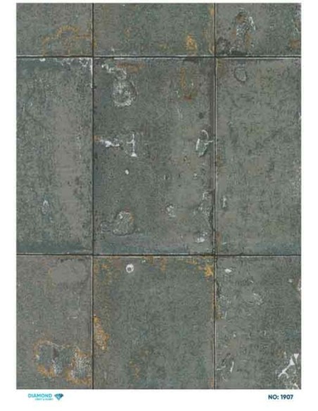 1907 Diamond Pirinç Dekopaj Kağıdı 30x42cm