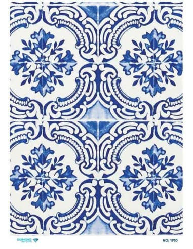 1910 Diamond Pirinç Dekopaj Kağıdı 30x42cm
