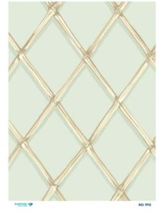 1912 Diamond Pirinç Dekopaj Kağıdı 30x42cm