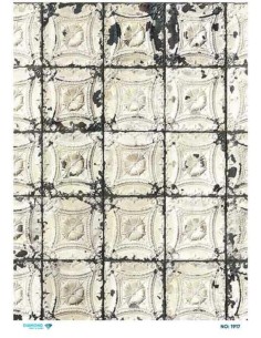 1917 Diamond Pirinç Dekopaj Kağıdı 30x42cm