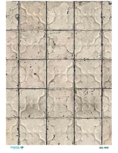 1919 Diamond Pirinç Dekopaj Kağıdı 30x42cm