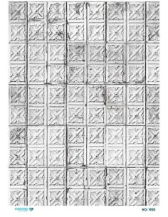 1920 Diamond Pirinç Dekopaj Kağıdı 30x42cm