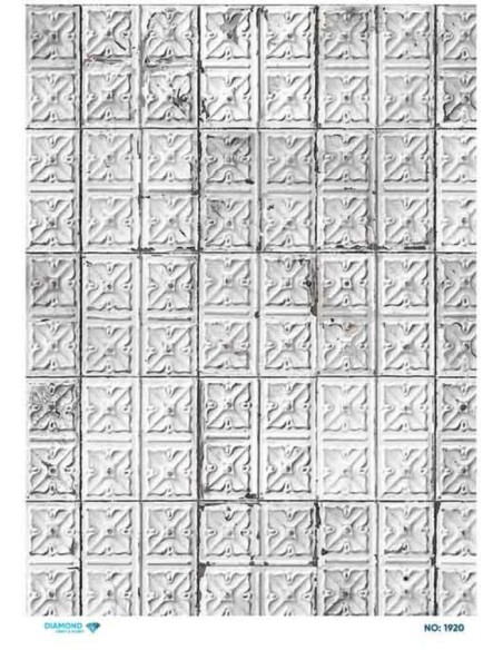 1920 Diamond Pirinç Dekopaj Kağıdı 30x42cm