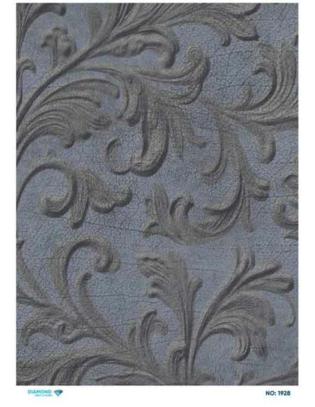 1928 Diamond Pirinç Dekopaj Kağıdı 30x42cm