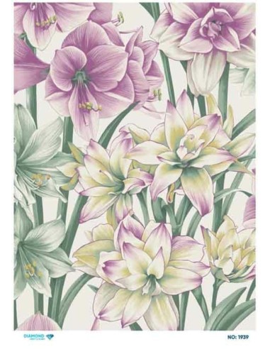 1939 Diamond Pirinç Dekopaj Kağıdı 30x42cm