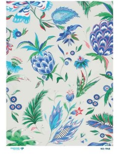 1948 Diamond Pirinç Dekopaj Kağıdı 30x42cm