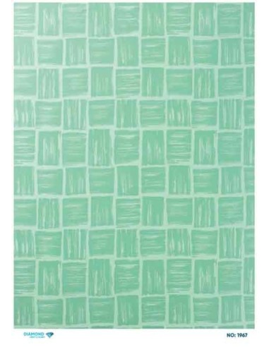 1967 Diamond Pirinç Dekopaj Kağıdı 30x42cm
