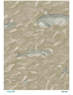 1972 Diamond Pirinç Dekopaj Kağıdı 30x42cm