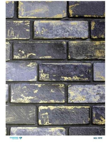 1979 Diamond Pirinç Dekopaj Kağıdı 30x42cm