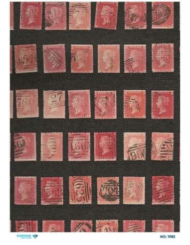 1985 Diamond Pirinç Dekopaj Kağıdı 30x42cm
