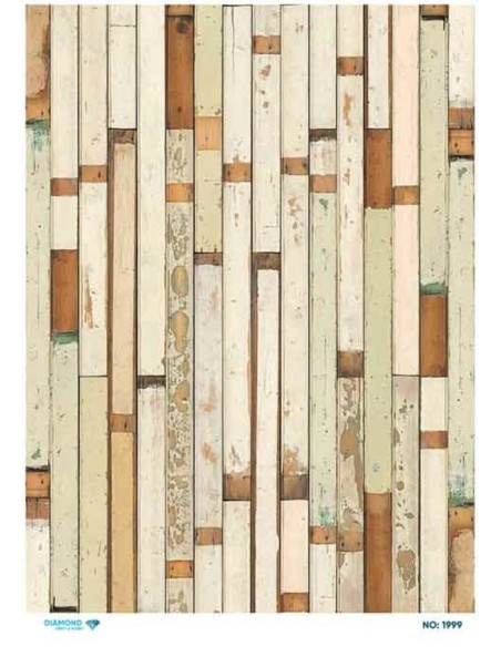 1999 Diamond Pirinç Dekopaj Kağıdı 30x42cm
