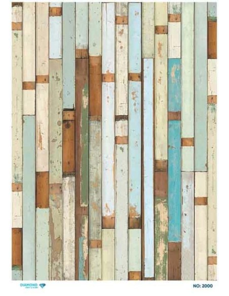 2000 Diamond Pirinç Dekopaj Kağıdı 30x42cm