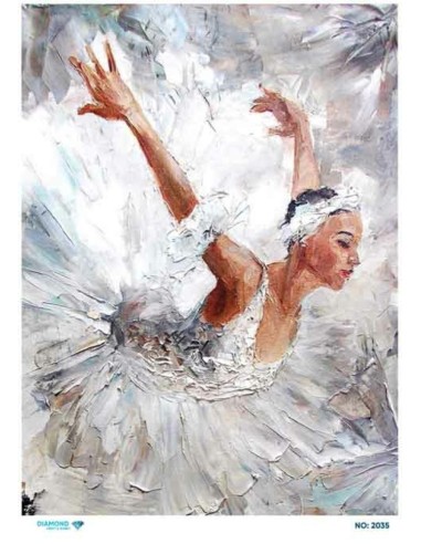 2035 Diamond Pirinç Dekopaj Kağıdı 30x42cm
