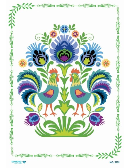 2101 Diamond Pirinç Dekopaj Kağıdı 30x42cm