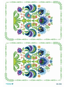 2102 Diamond Pirinç Dekopaj Kağıdı 30x42cm