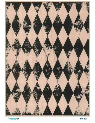 2121 Diamond Pirinç Dekopaj Kağıdı 30x42cm