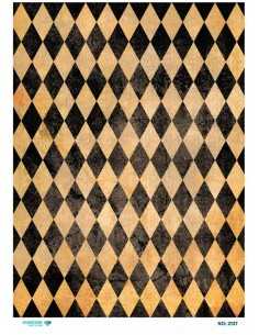 2137 Diamond Pirinç Dekopaj Kağıdı 30x42cm