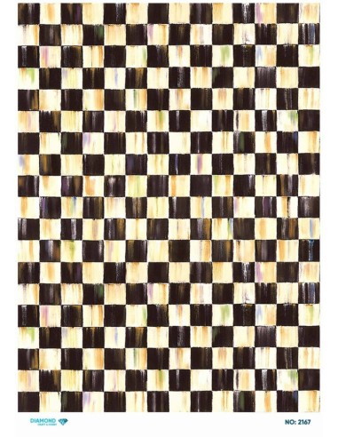 2167 Diamond Pirinç Dekopaj Kağıdı 30x42cm