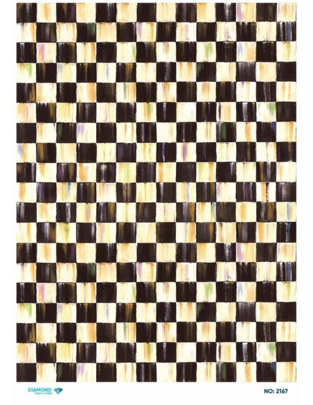 2167 Diamond Pirinç Dekopaj Kağıdı 30x42cm