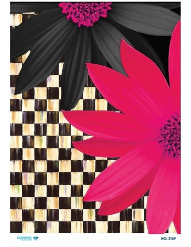 2169 Diamond Pirinç Dekopaj Kağıdı 30x42cm