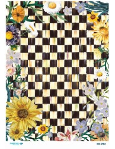 2182 Diamond Pirinç Dekopaj Kağıdı 30x42cm