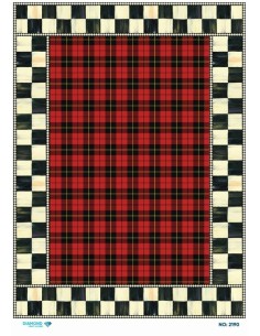 2190 Diamond Pirinç Dekopaj Kağıdı 30x42cm