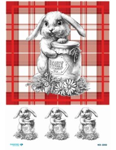 2202 Diamond Pirinç Dekopaj Kağıdı 30x42cm