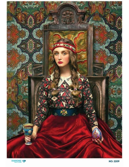 2209 Diamond Pirinç Dekopaj Kağıdı 30x42cm