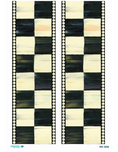 2226 Diamond Pirinç Dekopaj Kağıdı 30x42cm