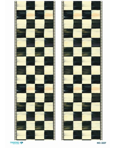 2227 Diamond Pirinç Dekopaj Kağıdı 30x42cm