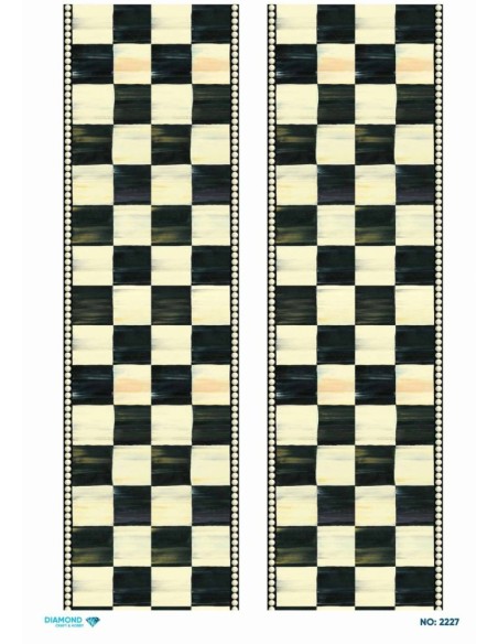 2227 Diamond Pirinç Dekopaj Kağıdı 30x42cm