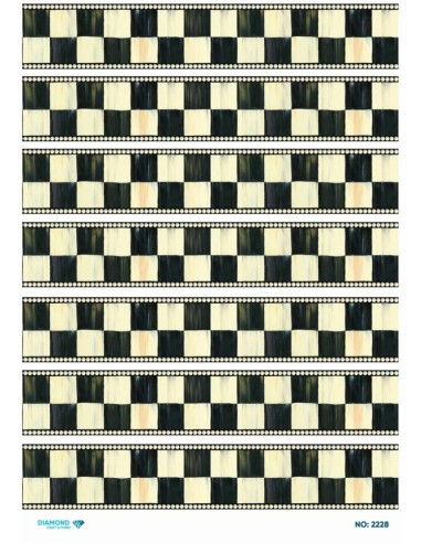 2228 Diamond Pirinç Dekopaj Kağıdı 30x42cm