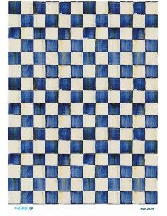 2229 Diamond Pirinç Dekopaj Kağıdı 30x42cm